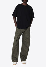 Golden Goose Wide-Leg Cargo Pants Green GMP01868P001558/P_GOLDE-35548