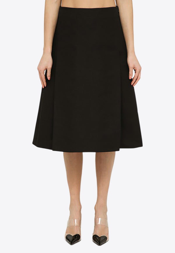 Marni Flared Midi Skirt Black GOMA0600A0TCX28/O_MARNI-00N99