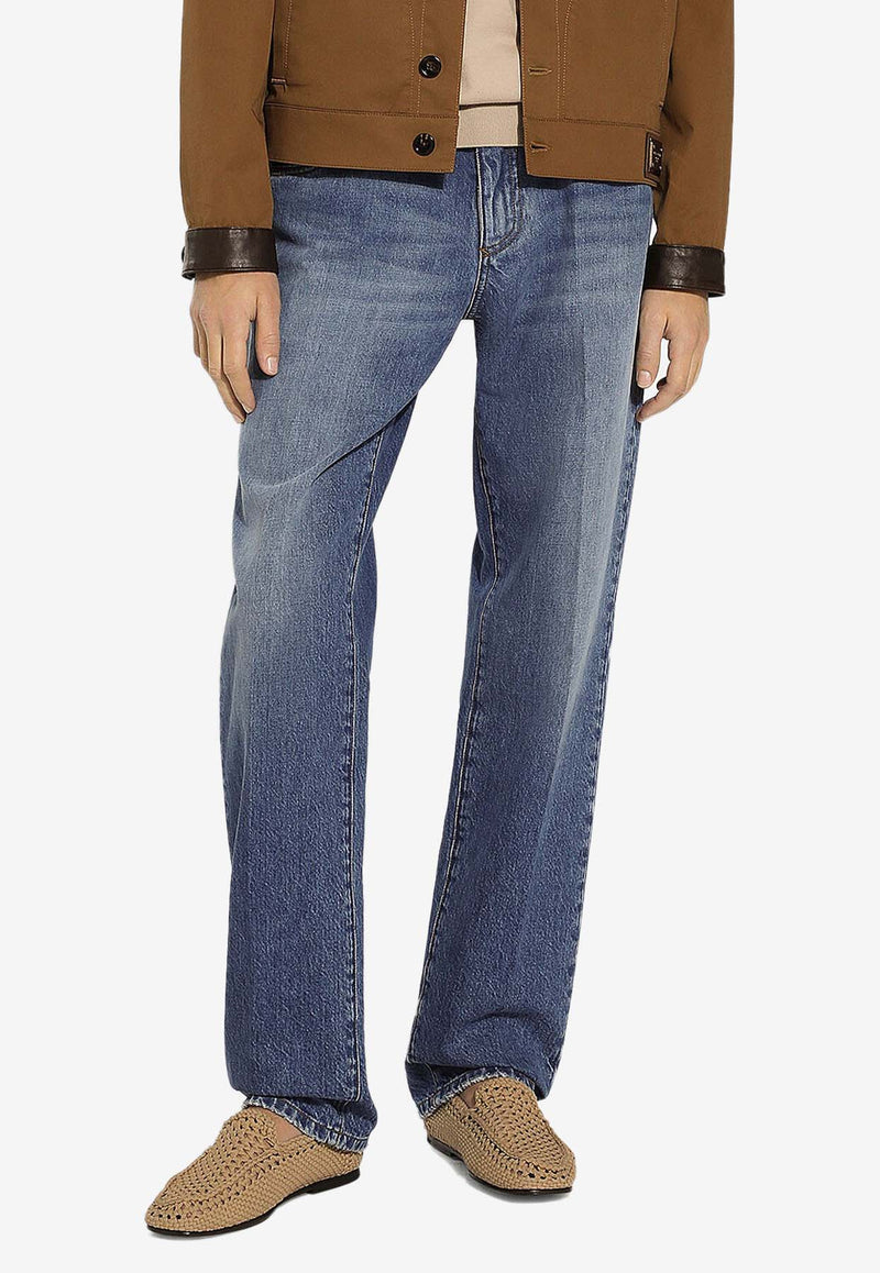 Dolce 
Gabbana Straight-Leg Jeans GP02XD G8KZ6 S9001 Blue