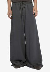 Dolce 
Gabbana Wide-Leg Drawstring Pants Gray GP087T G7M3H N9299