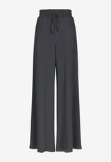 Dolce 
Gabbana Wide-Leg Drawstring Pants Gray GP087T G7M3H N9299