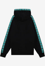 Champion X Angelo Baque Logo Patch Hooded Sweatshirt Black GP204753CO/P_CHAMP-XF16