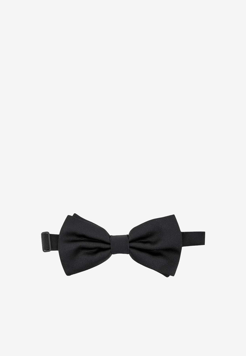 Dolce 
Gabbana Satin Silk Bow Tie Black GR053E G0UB1 N0000