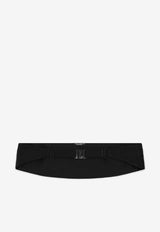 Dolce 
Gabbana Silk Satin Cummerbund GR205E G3UBG N0000 Black