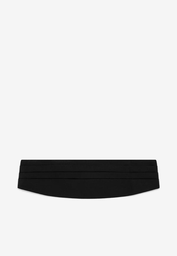 Dolce 
Gabbana Silk Satin Cummerbund GR205E G3UBG N0000 Black