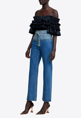 Acler High-Waist Hawkin Jeans GRKW_J_HAWKIN