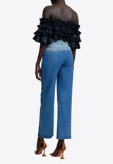 Acler High-Waist Hawkin Jeans GRKW_J_HAWKIN