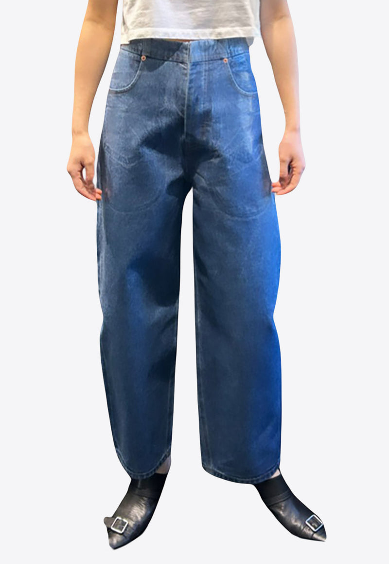 MM6 Maison Margiela Coated Denim Pants GRKW_MCFPJ_MAISON