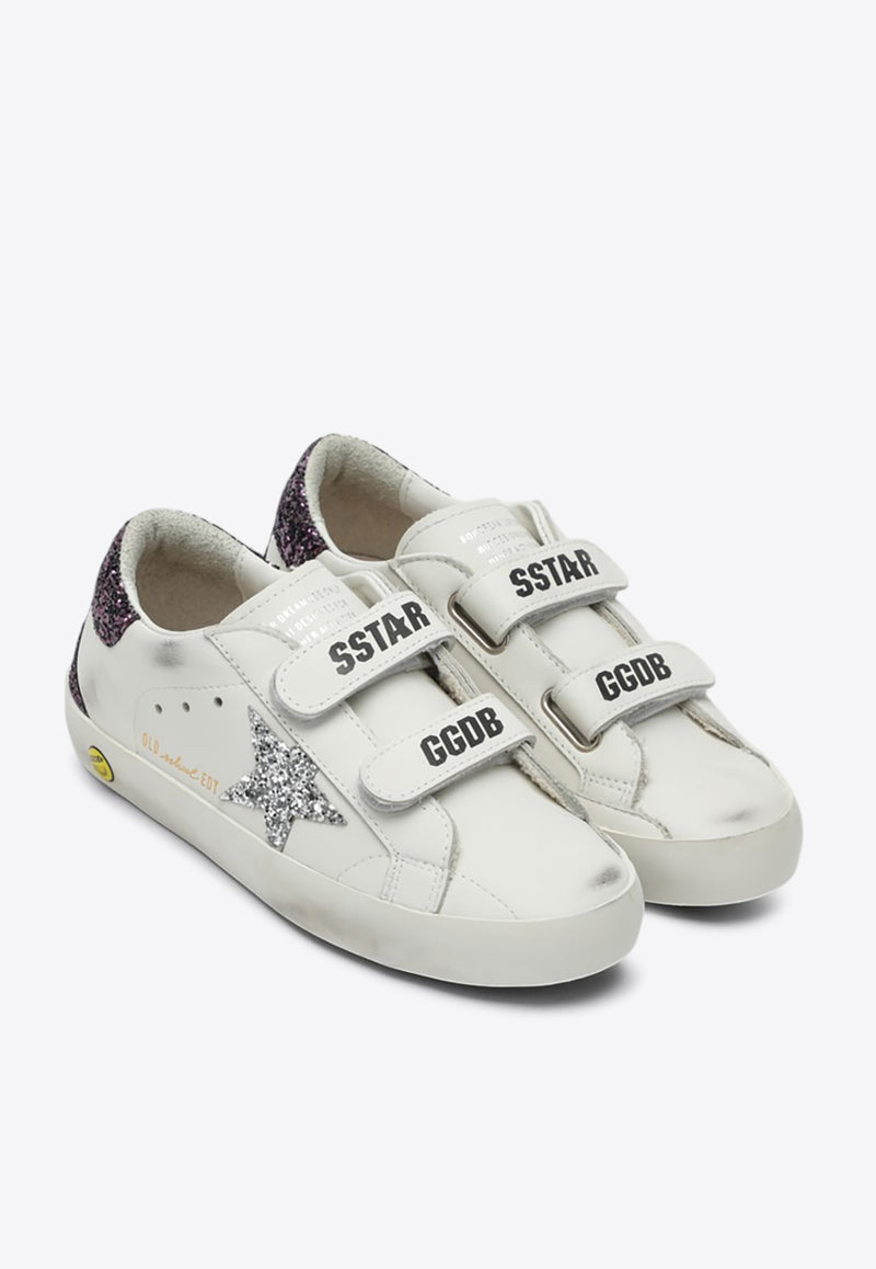 Golden Goose DB Kids Girls Old School Low-Top Sneakers White GTF00177F006764/Q_GOLDE-10747