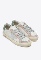 Golden Goose DB Kids Girls May Leather Low-Top Sneakers Pink GTF00496F006769/Q_GOLDE-12153