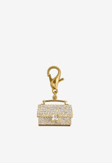 Golden Goose DB Crystal Purse-Shaped Charm Gold GUA00626.A000392.65116GOLD