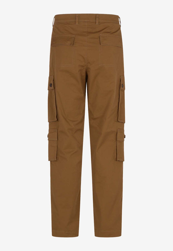 Dolce 
Gabbana Straight Cargo Pants GV6GAT FUFML M0124 Brown