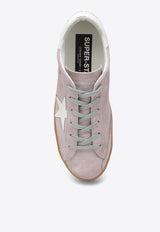 Golden Goose DB Super-Star Low-Top Suede Sneakers Pink GWF00101F005944/P_GOLDE-25718