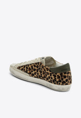 Golden Goose DB Super Star leopard Print Sneakers Brown GWF00101F006117/P_GOLDE-82703