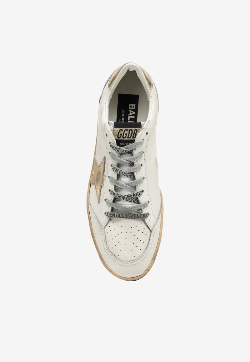 Golden Goose DB Ball Star Leather Sneakers White GWF00117F000783/Q_GOLDE-80608