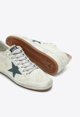 Golden Goose DB Ball Star Distressed Leather Sneakers White GWF00117F006119/P_GOLDE-11918