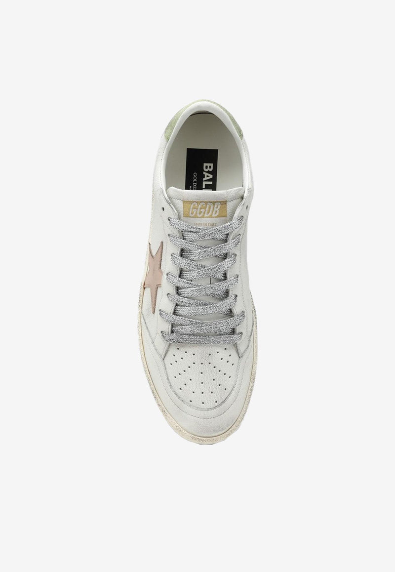 Golden Goose DB Ball Star Leather Sneakers White GWF00117F006819/Q_GOLDE-12164