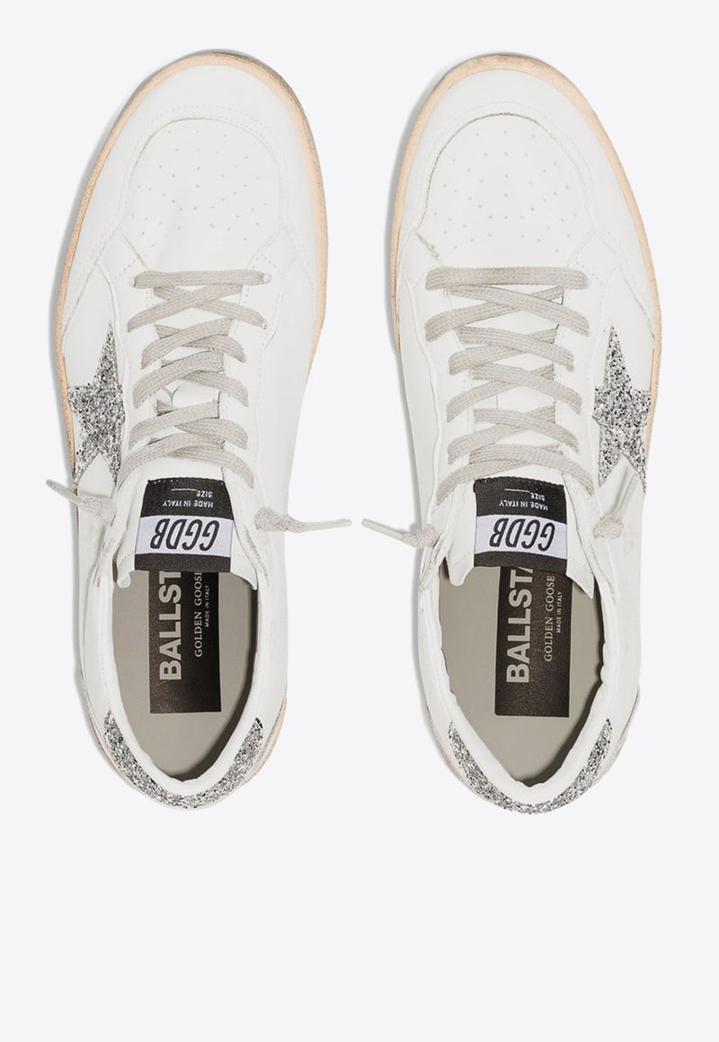 Golden Goose DB Ball Star Leather Low-Top Sneakers White GWF00117.F003773.11325WHITE MULTI