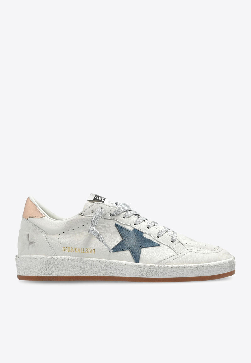 Golden Goose DB Ball Star Leather Low-Top Sneakers White GWF00117.F006119.11918WHITE MULTI