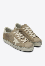 Golden Goose DB Hi-Star Suede Low-Top Sneakers Beige GWF00118F006833/Q_GOLDE-15711