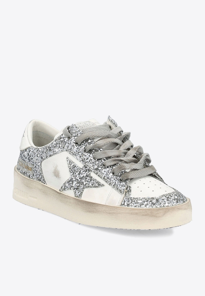 Golden Goose DB Stardan Glitter Low-Top Sneakers White GWF00128.F002185.80185WHITE MULTI