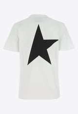 Golden Goose DB Printed Star Logo T-shirt White GWP01220.P000879.10283WHITE