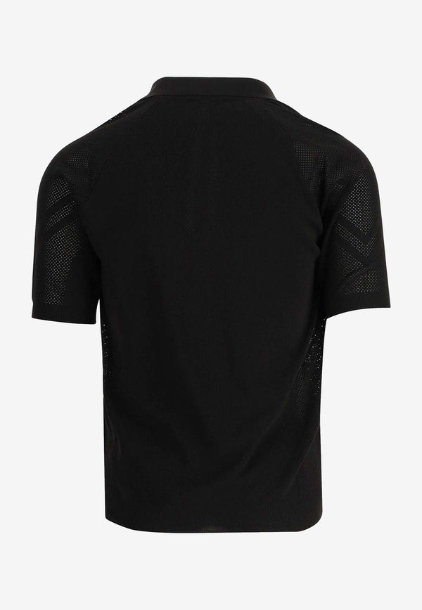 Dolce 
Gabbana DG Logo Polo T-shirt Black GXN78T JEML3 N0000