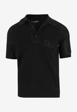 Dolce 
Gabbana DG Logo Polo T-shirt Black GXN78T JEML3 N0000