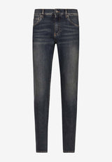 Dolce 
Gabbana Slim-Fit Jeans GY07CD G8KY6 S9001 Blue