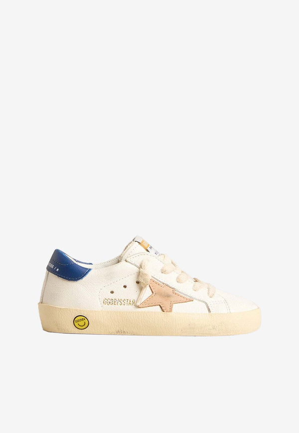 Golden Goose DB Kids Boys Super-Star Low-Top Sneakers GYF00101-F006067-11899WHITE