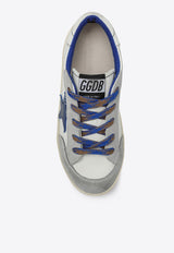 Golden Goose DB Kids Boys Super-Star Low-Top Sneakers Blue GYF00107F006755/Q_GOLDE-11660