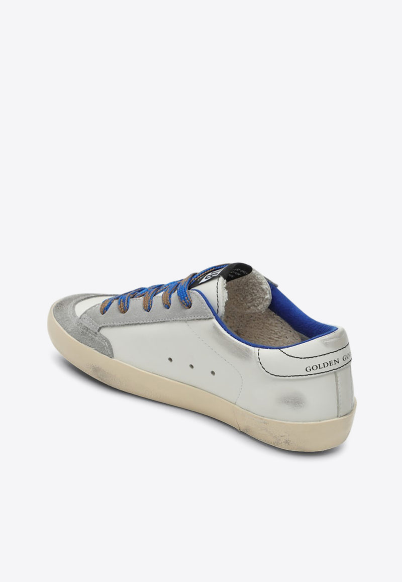 Golden Goose DB Kids Boys Super-Star Low-Top Sneakers Blue GYF00107F006755/Q_GOLDE-11660