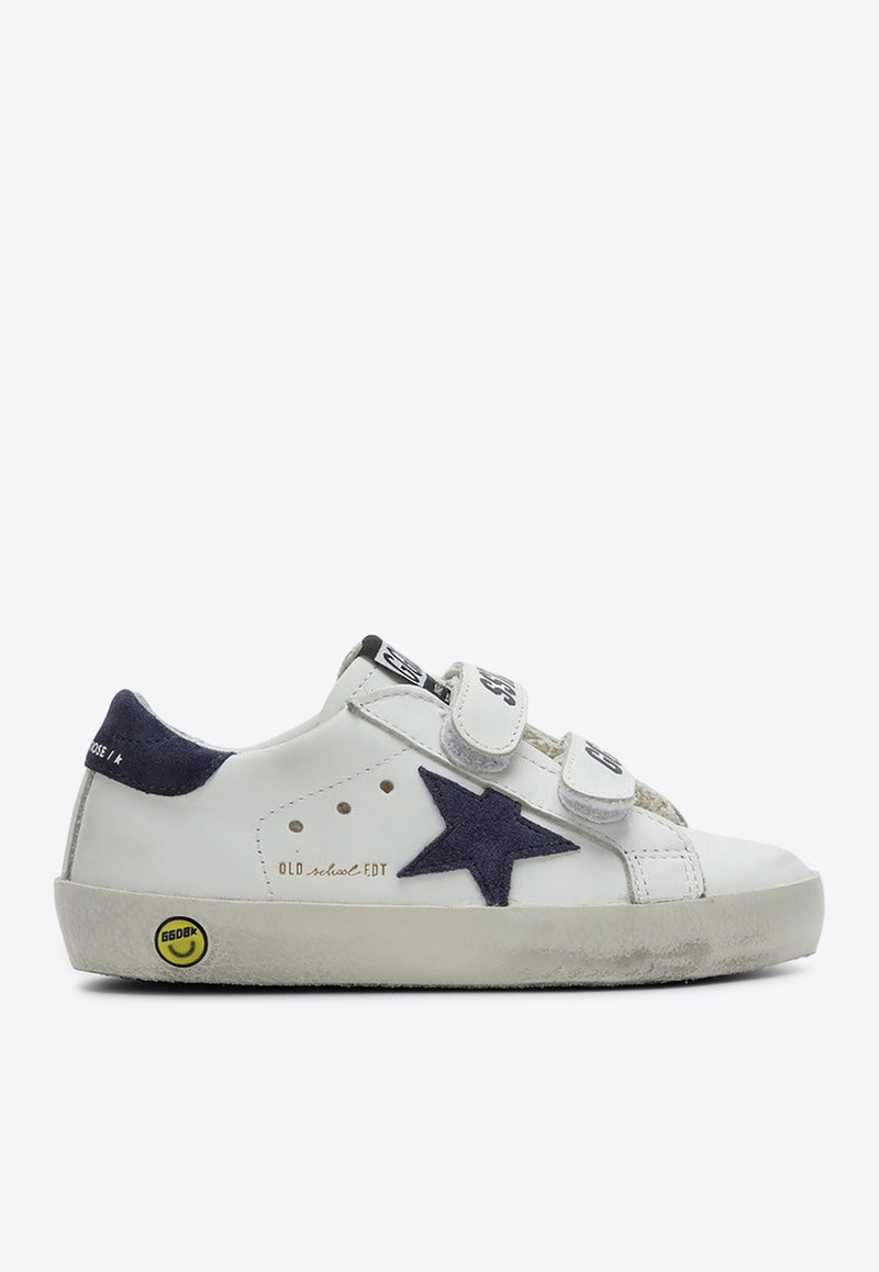 Golden Goose DB Kids Girls Old School Leather Low-Top Sneakers White GYF00111F000418/P_GOLDE-10304