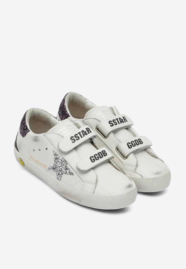 Golden Goose DB Kids Girls Old School Low-Top Sneakers White GYF00177F006764/Q_GOLDE-10747