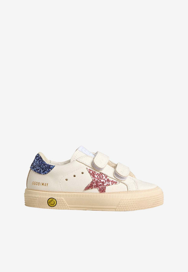 Golden Goose DB Kids Girls May School Low-Top Sneakers GYF00198-F006079-11904WHITE