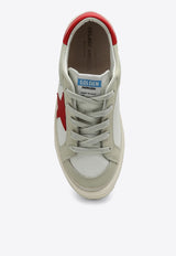 Golden Goose DB Kids Girls May Leather and Suede Sneakers White GYF00495F006087/P_GOLDE-10218