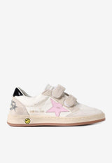 Golden Goose DB Kids Girls Ball Star Low-Top Sneakers GYF00501-F006091-82702WHITE