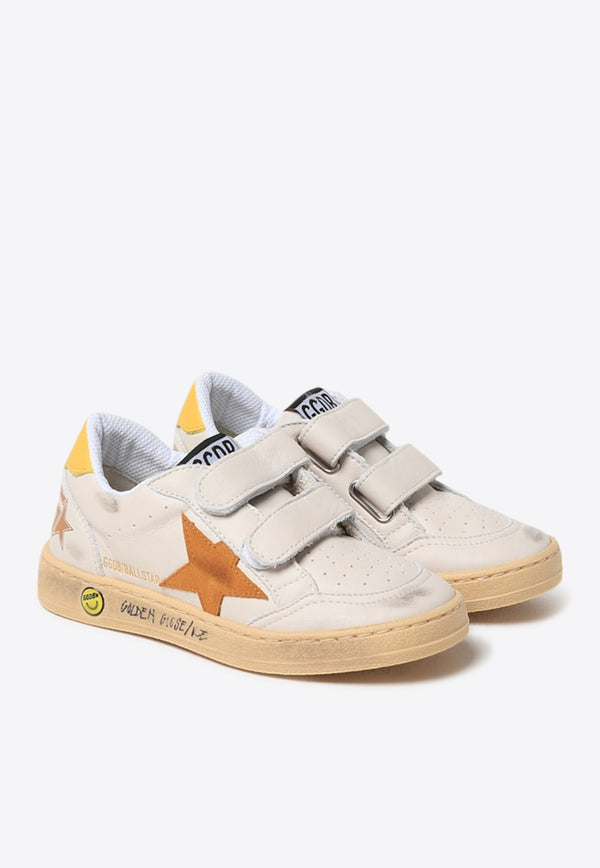 Golden Goose DB Kids Boys Ball Star Low-Top Sneakers White GYF00501.F006093.11907WHITE