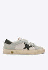 Golden Goose DB Kids Boys May School Low-Top Sneakers White GYF00612F006082/P_GOLDE-10802