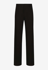 Dolce 
Gabbana Straight-Leg Tailored Wool Pants Black GYZMHT FUBFY N0000