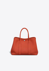 Hermès Garden Party 30 in Capucine Veau Negonda Leather with Palladium Hardware