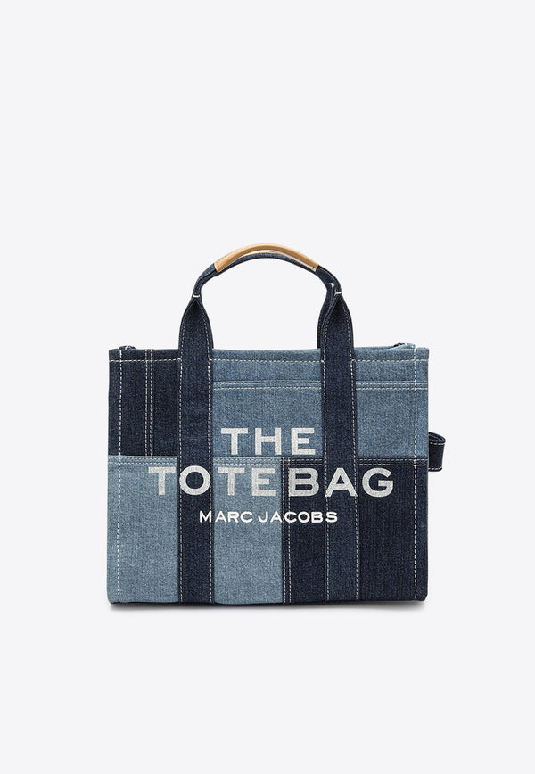 Marc Jacobs Medium Patchwork Denim Tote Bag Blue H017M06FA21CO/Q_MARC-422