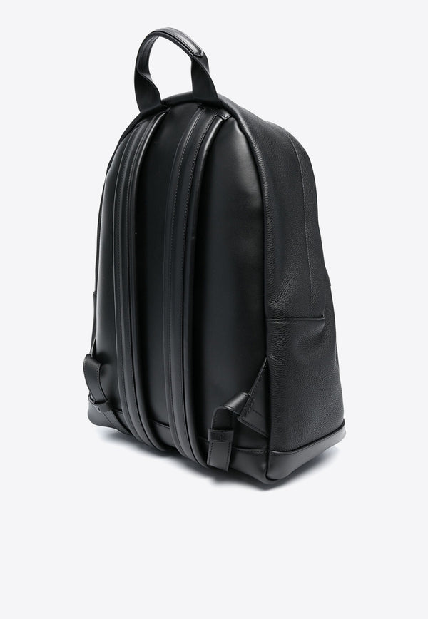 Tom Ford Grained Leather Backpack H0397-LCL213S 1N001 Black