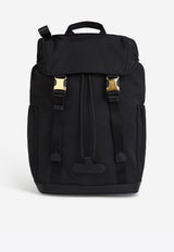 Tom Ford Logo Nylon Backpack H0594-TNY017G 1N001 Black