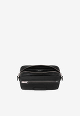 Tom Ford Small Leather Messenger Bag H0653-LCL213S 1N001 Black