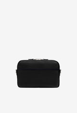 Tom Ford Medium Leather Messenger Bag H0654-LCL213S 1N001 Black