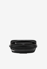 Tom Ford Medium Leather Messenger Bag H0654-LCL213S 1N001 Black