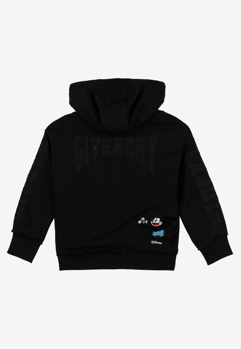 Givenchy Kids Girls Graphic-Printed Hooded Sweatshirt H15353-BCO/N_GIV-09B