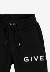 Givenchy Kids Boys 4G Print Track Pants H24231-BCO/N_GIV-09B