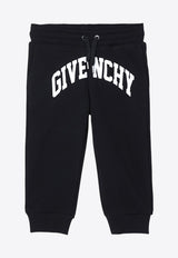 Givenchy Kids Boys Logo Print Track Pants Black H30299-BCO/P_GIV-09B